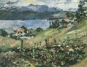 Lovis Corinth, Walchensee, Gemusegarten